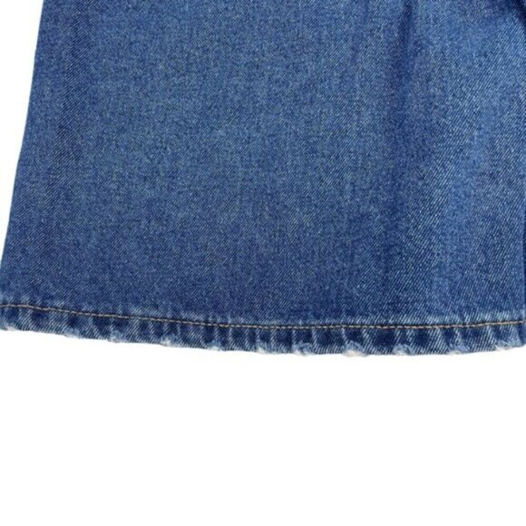 Mango Women's Wide Leg Denim Shorts Size XXS - Picture 12 of 12